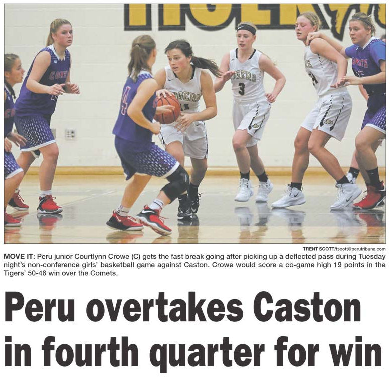 Students in School Activites (Athletics, Classrooms, Plays, Band, Art Projects) (Girls BAsketball Newspaper Clipping.jpg)